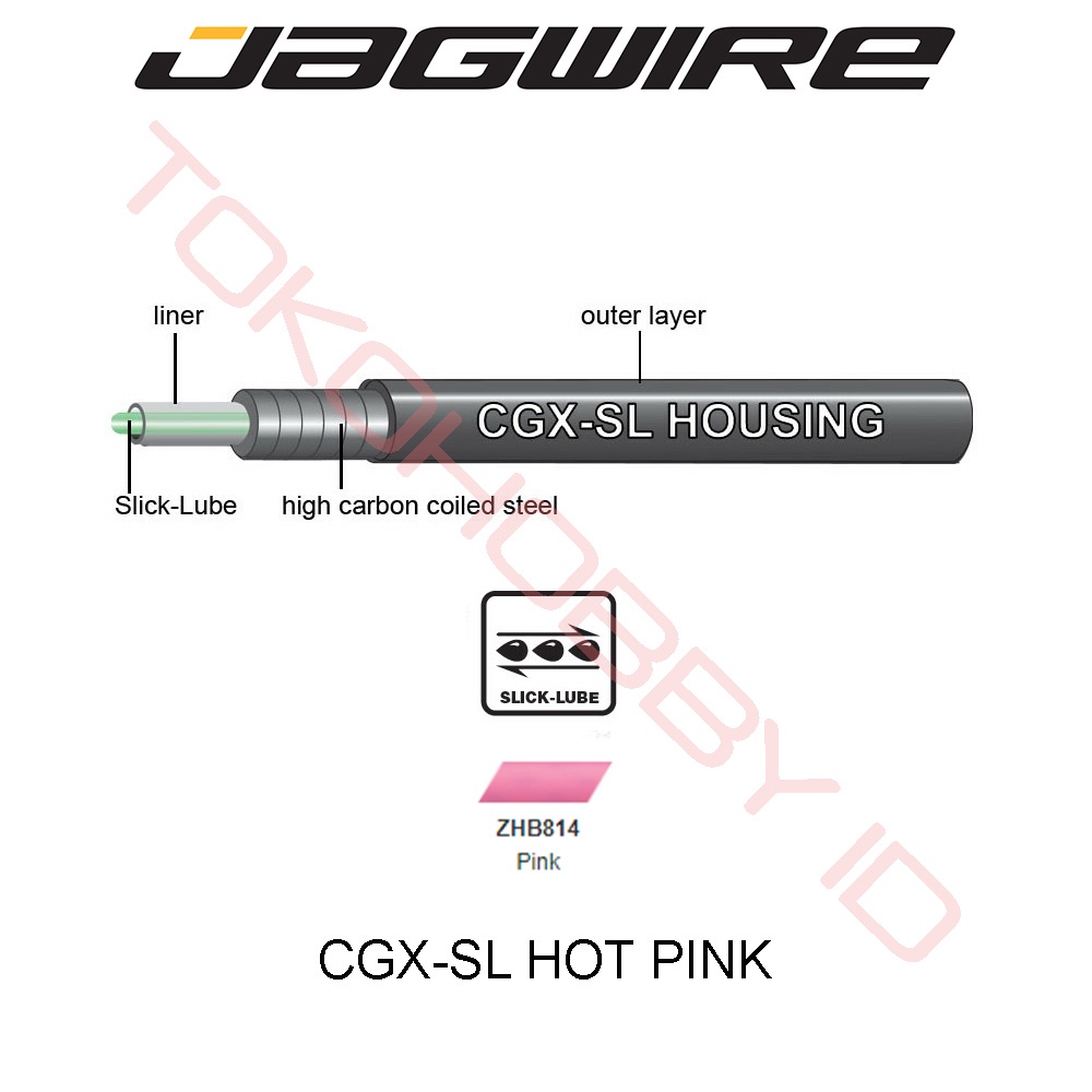 Bicycle Cable Liner Jagwire Slick Lube Liner - 6mm Brake Cable Housing For Smooth Bicycle Braking Performance Jagwire Slick Lube Liner For Brake Cable And Housing - 6mm