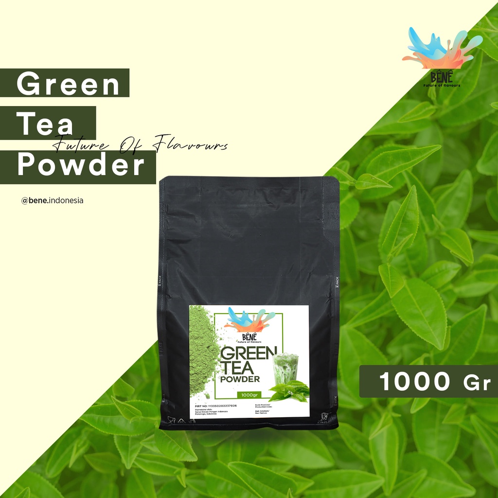 Jual Bubuk Minuman BENE - Green Tea 1000gr | Shopee Indonesia