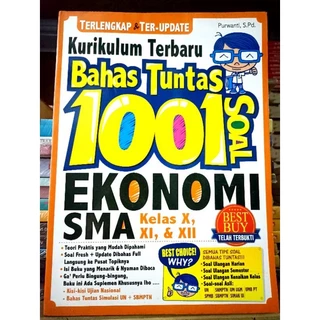 ( PROMO BUKU MURAH ORIGINAL ) BUKU LATIHAN SOAL / PELAJARAN EKONOMI SMA / SOAL EKONOMI / LATIHAN SOAL - SOAL / BAHAS TUNTAS SOAL EKONOMI SMA