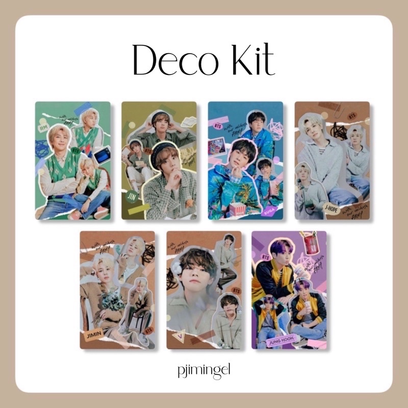 Jual Photocard Bts Deco Kit Edition Shopee Indonesia