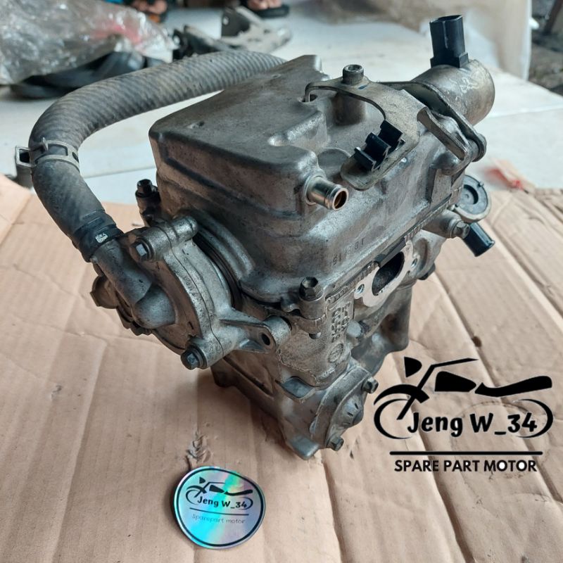 Jual BLOK HEAD LEXI 125 CYLINDER SEHER PISTON HEAD BLOCK HEAD DEKSEL ...