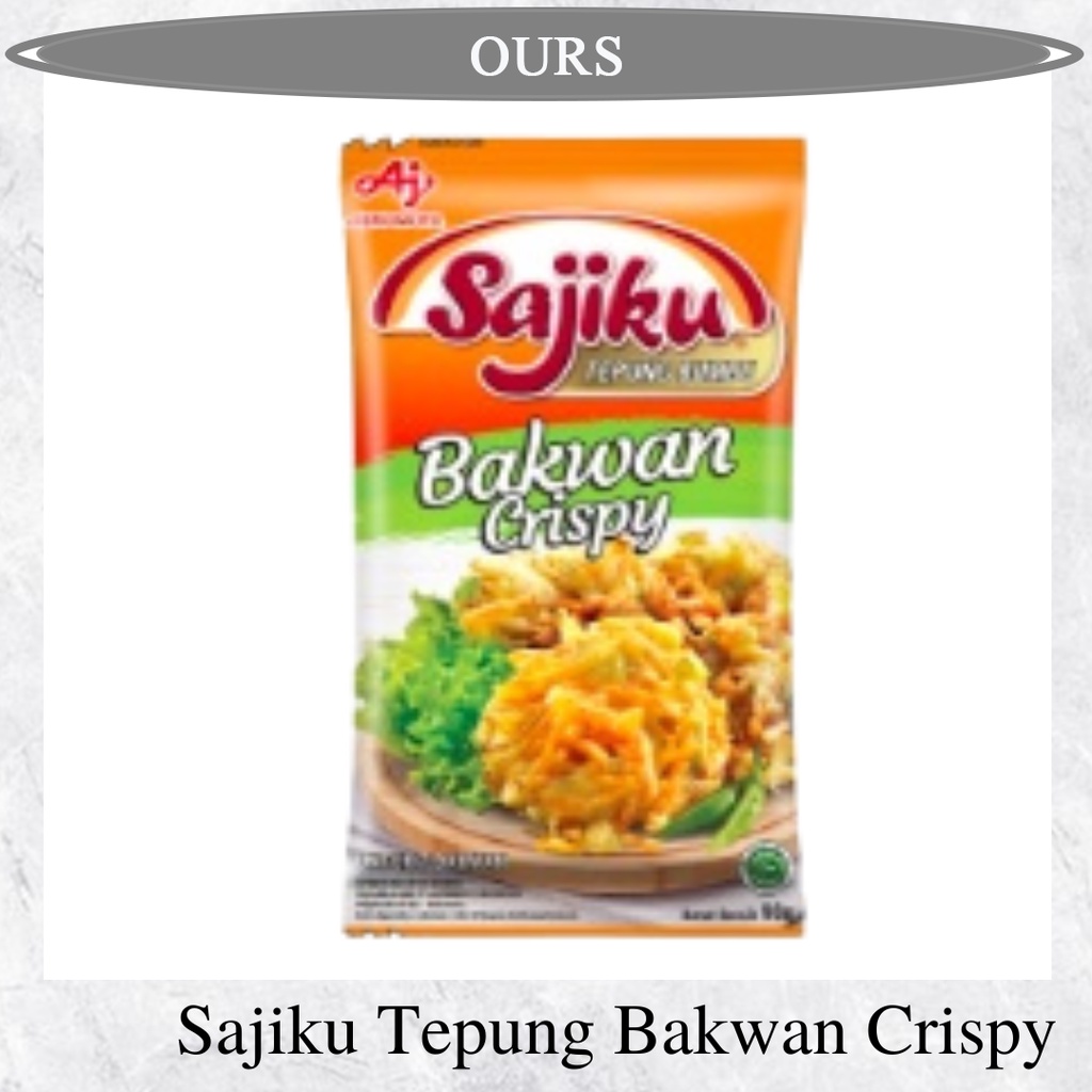 Jual Sajiku Tepung Bumbu Bakwan Crispy G Shopee Indonesia