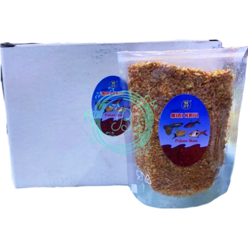 Jual Mini Krill M27 Udang Kering Halus Pakan Burayak Ikan Kecil ...