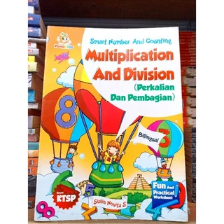 ( PROMO BUKU MURAH ORIGINAL ) BUKU ANAK / AKTIVITAS ANAK / BELAJAR PERKALIAN DAN PEMBAGIAN / AKTIVITAS ANAK TK - PAUD / BELAJAR PERKALIAN / BELAJAR PEMBAGIAN