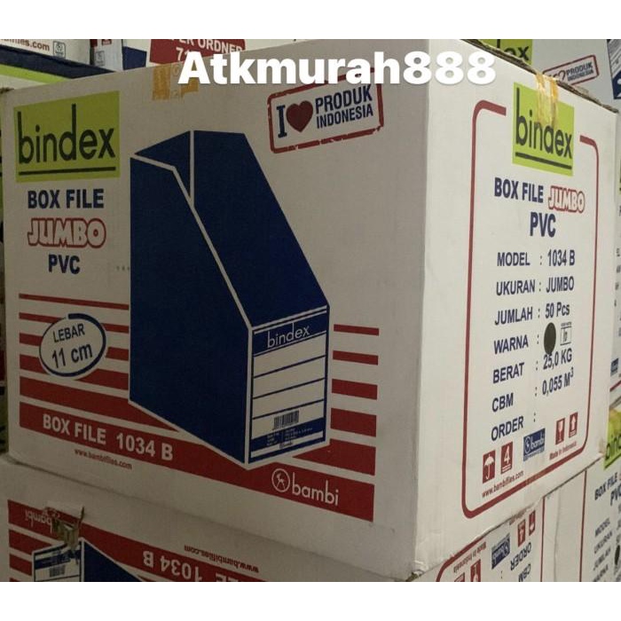 Jual Box File Box File Bindex Jumbo 1034B / 1 Karton / Isi 50 Pcs ...