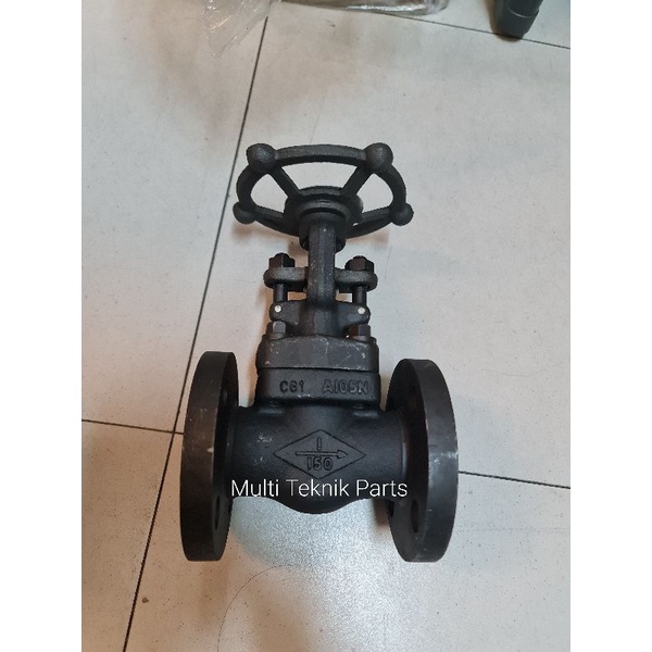 Jual Gate Valve Besi A105 Flange Ansi 150 3 4 Inch DN 20 Shopee