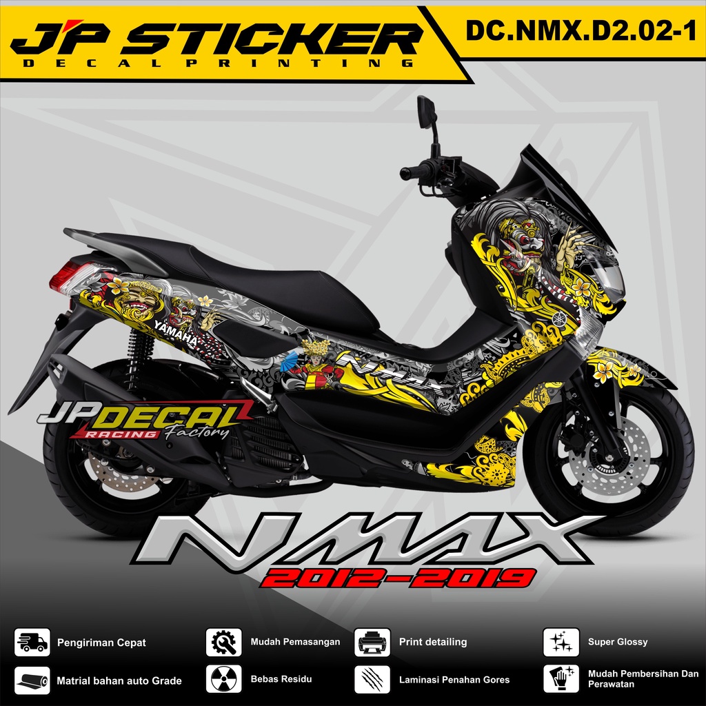 Jual Stiker Nmax Full body - Decal Sticker Yamaha Nmax 155 Old Fullbody ...