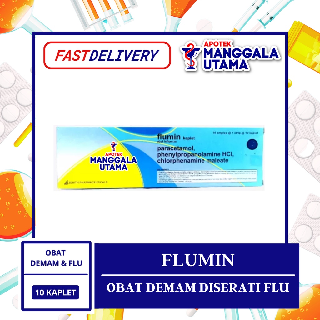 Jual Flumin Per Strip Isi 10 Tablet Shopee Indonesia