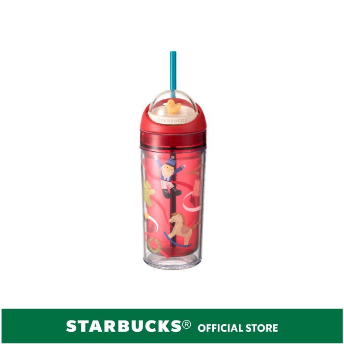 Jual Starbucks Cold Cup 12oz Plastic Ribbon S11137230 (Hol22) | Shopee ...