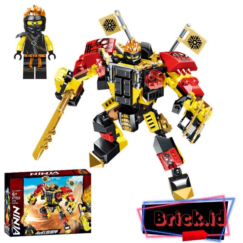 Lego ninjago cheap robot cole