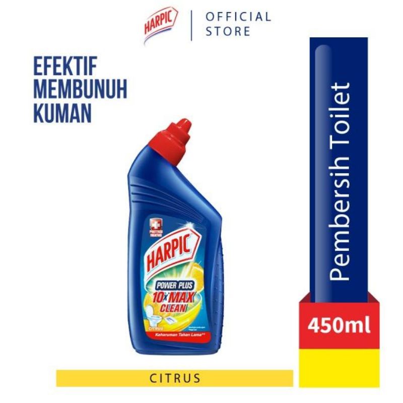Jual Label ada sobek liat gambar ke 2 Harpic Cairan Power Plus Citrus ...