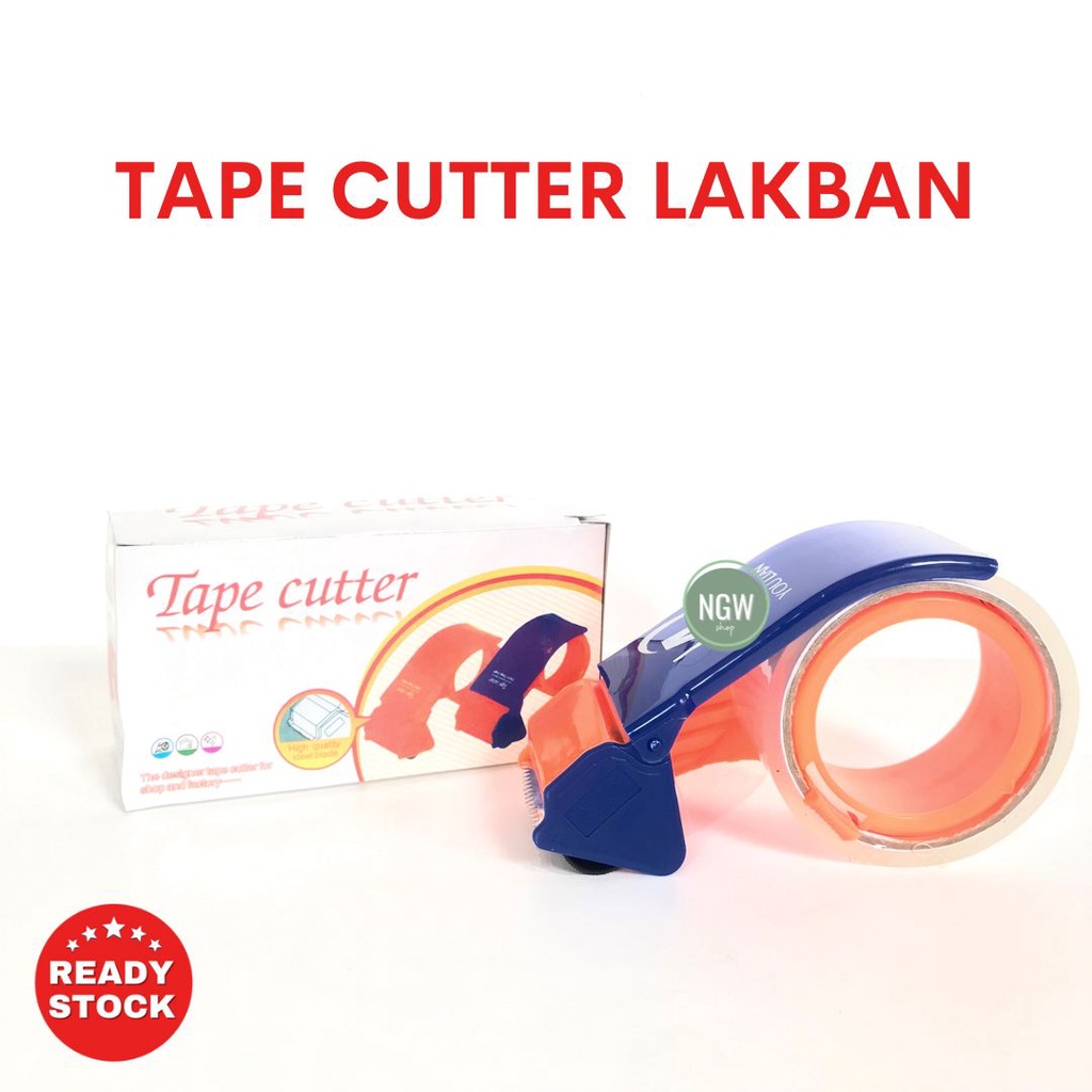Jual Dispenser lakban/tape cutter isolasi holder plastik solasi ...