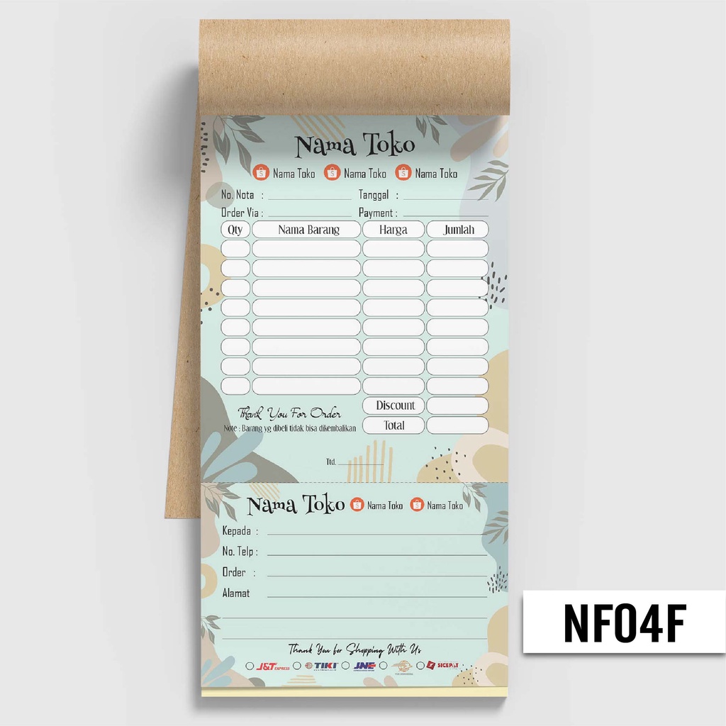 Jual Hanabi Invoice / Nota / Faktur / Kwitansi Custom Rangkap Shipping ...