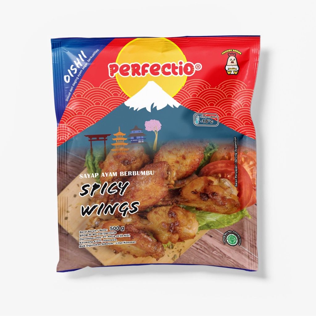 Jual perfectio spicy chicken Wings 250 gr | Shopee Indonesia