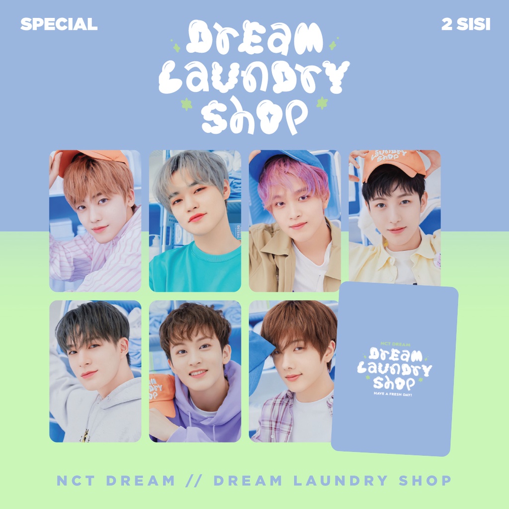 Jual (READY 2 SISI) NCT Dream Dream Laundry Shop Unofficial Photocard