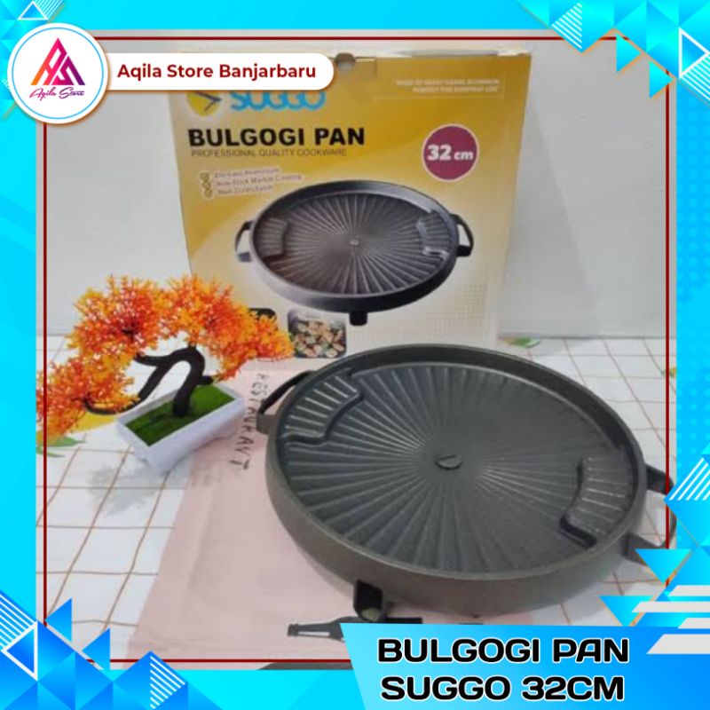 Jual Suggo Bulgogi Grill Pan Cm Alat Panggan Anti Lengket Bulgogi Pan Panggangan Bulat Q