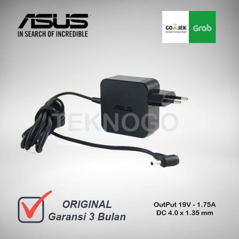 Caricabatterie 33W Per Asus VivoBook Flip TP401, TP202, TP203, TP201 - Alimentatore 19V 1.75A Con Spinotto 4.0x1.35mm