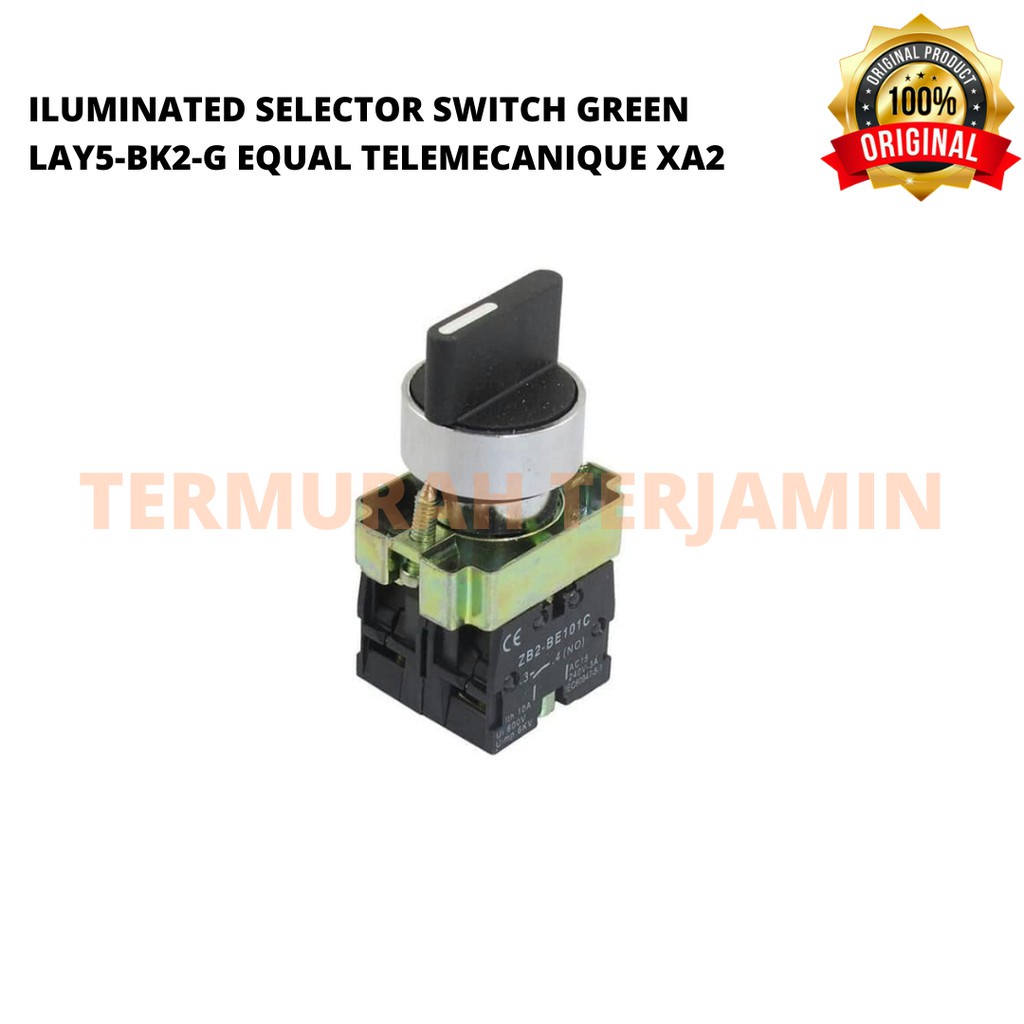 Jual SELECTOR SWITCH BLACK LAY5-BD25-B EQUAL TELEMECANIQUE XA2 | Shopee ...