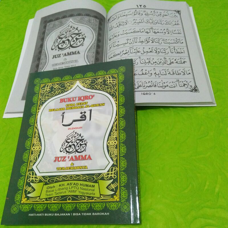 Jual Buku Iqro Dan Juz Amma Besar Original Shopee Indonesia 3170