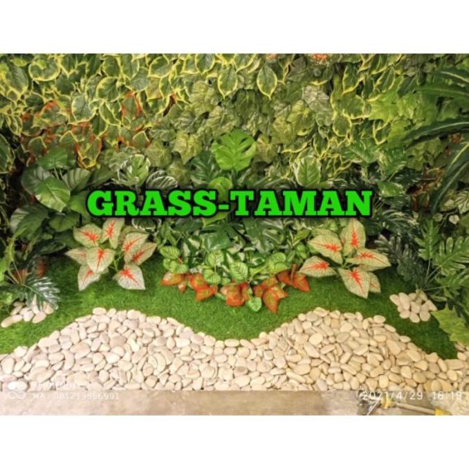 Jual Vertical Garden Artificial Taman Vertikal Sintetis Ukuran 1 X 1