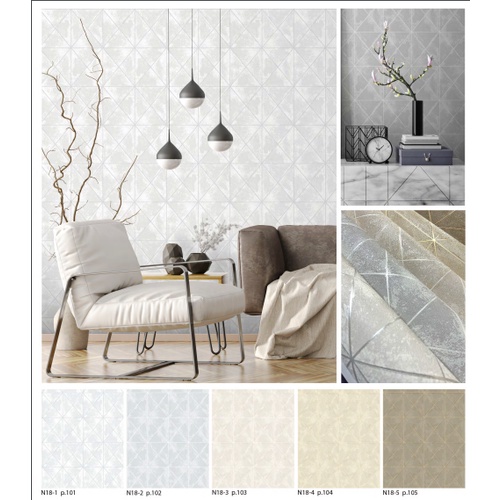 Jual Wallpaper Dinding Acian Garis Minimalis Layangan | Shopee Indonesia