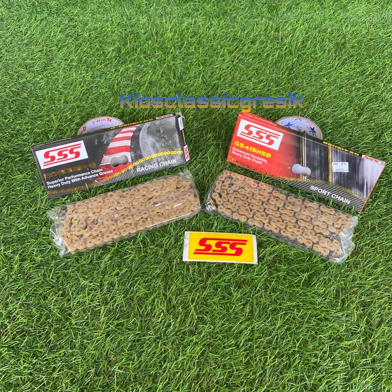 Jual RANTAI SSS 415 HSB HSBT GOLD 110L /130L RANTAI TIPIS ORIGINAL ...