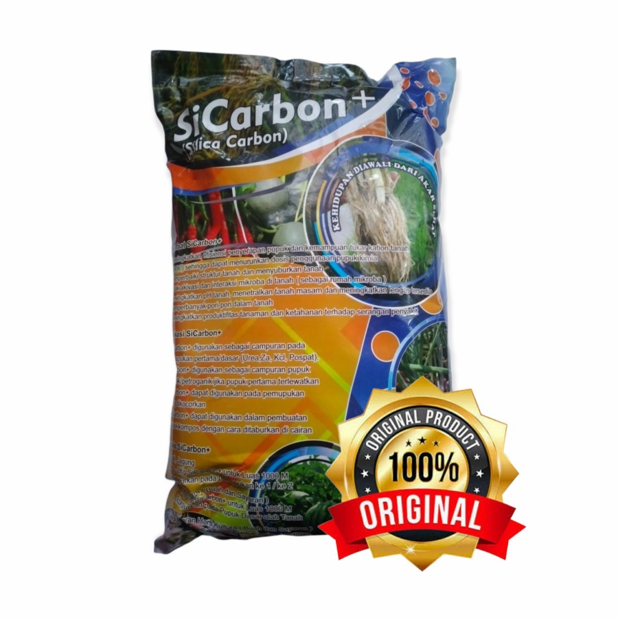 Jual Pupuk Sicarbon Silica Carbon Kg Akar Sehat Tanaman Shopee