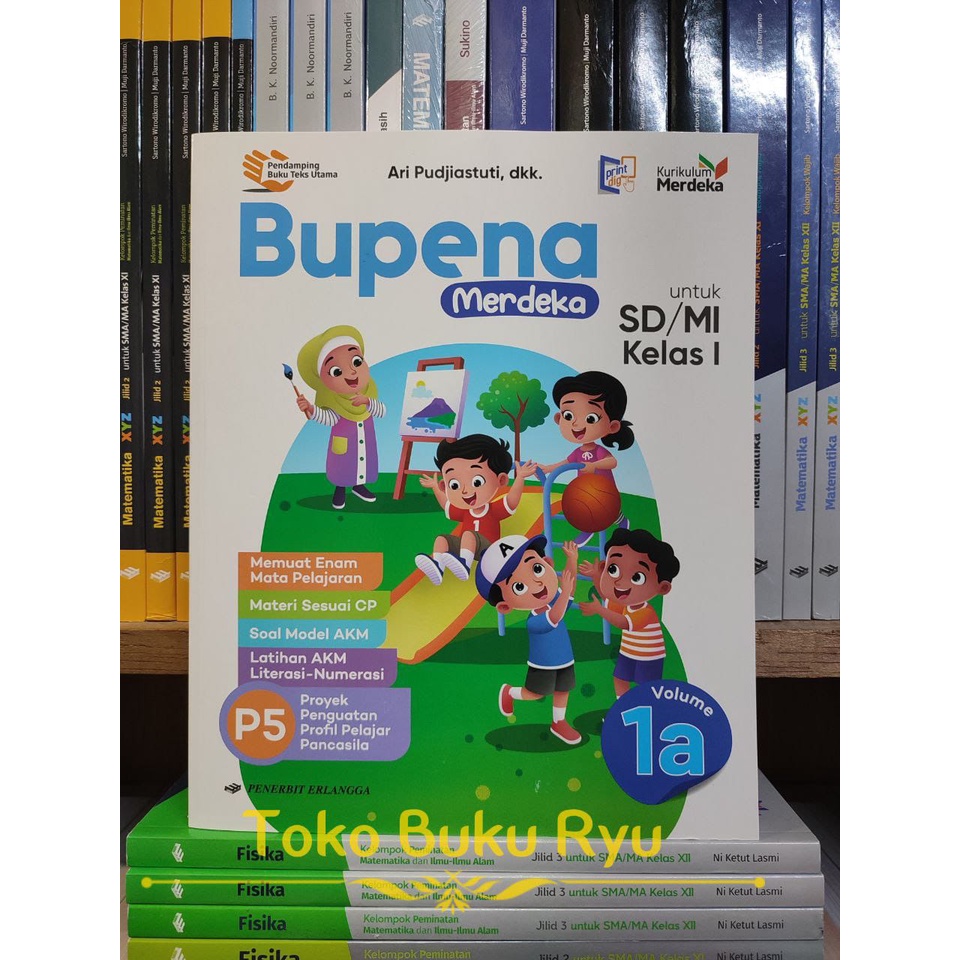 Jual Buku Bupena Merdeka Volume 1 A Kelas 1 SD Kurikulum Merdeka ...