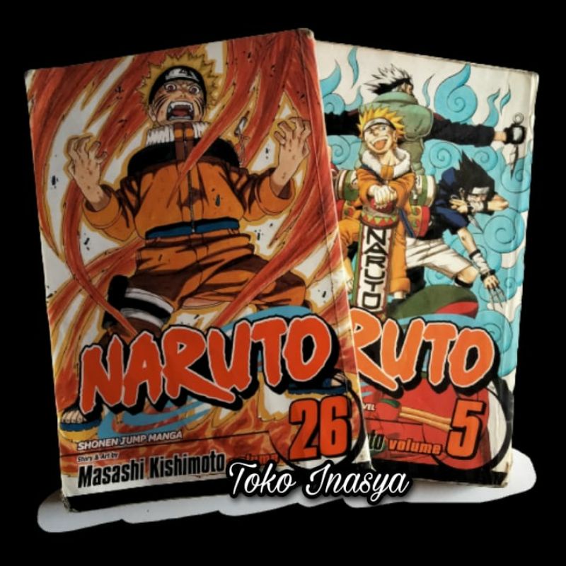 Jual MANGA / KOMIK NARUTO (BY MASASHI KISHIMOTO) VIZ MEDIA / ORIGINAL ...