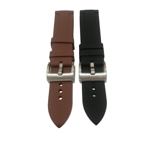 Jual STRAP RUBBER TALI KARET JAM TANGAN SILICONE SIZE 20 MM 24 MM