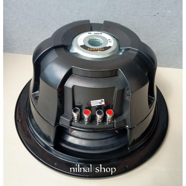 Jual subwoofer badak embassy 309D 12in 1400watt double coil double ...
