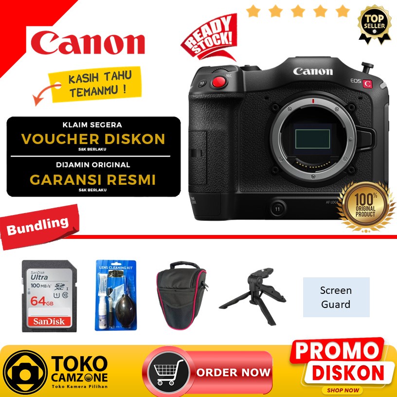 Jual Canon EOS C70 Cinema Camera Garansi Resmi | Shopee Indonesia