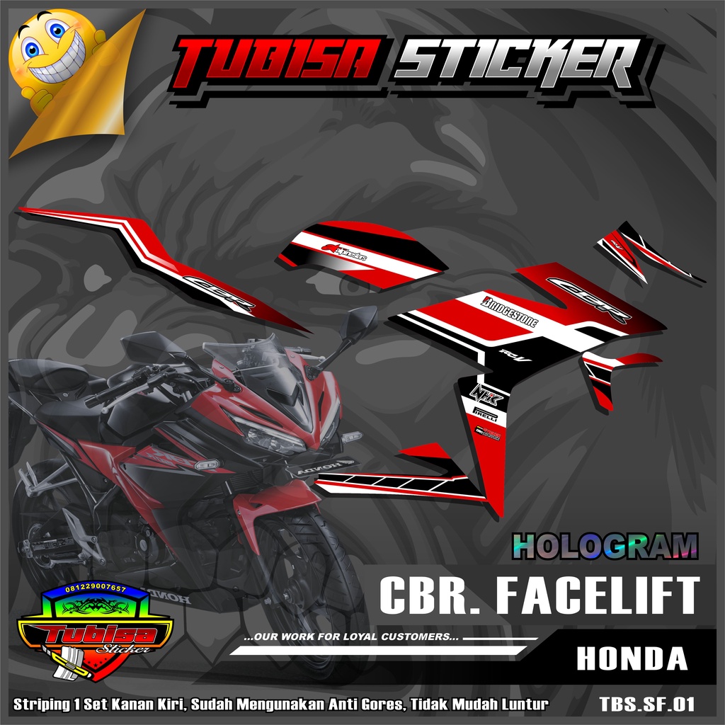 Jual Stiker Decal Cbr Facelift Semi Full Stiker Sticker Striping