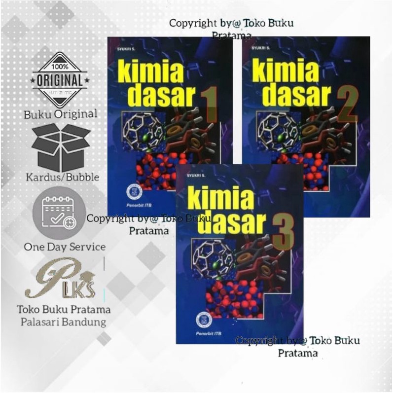 Jual (ORI)Buku Kimia Dasar 1,2,3 - Syukri S - ITB Press | Shopee Indonesia