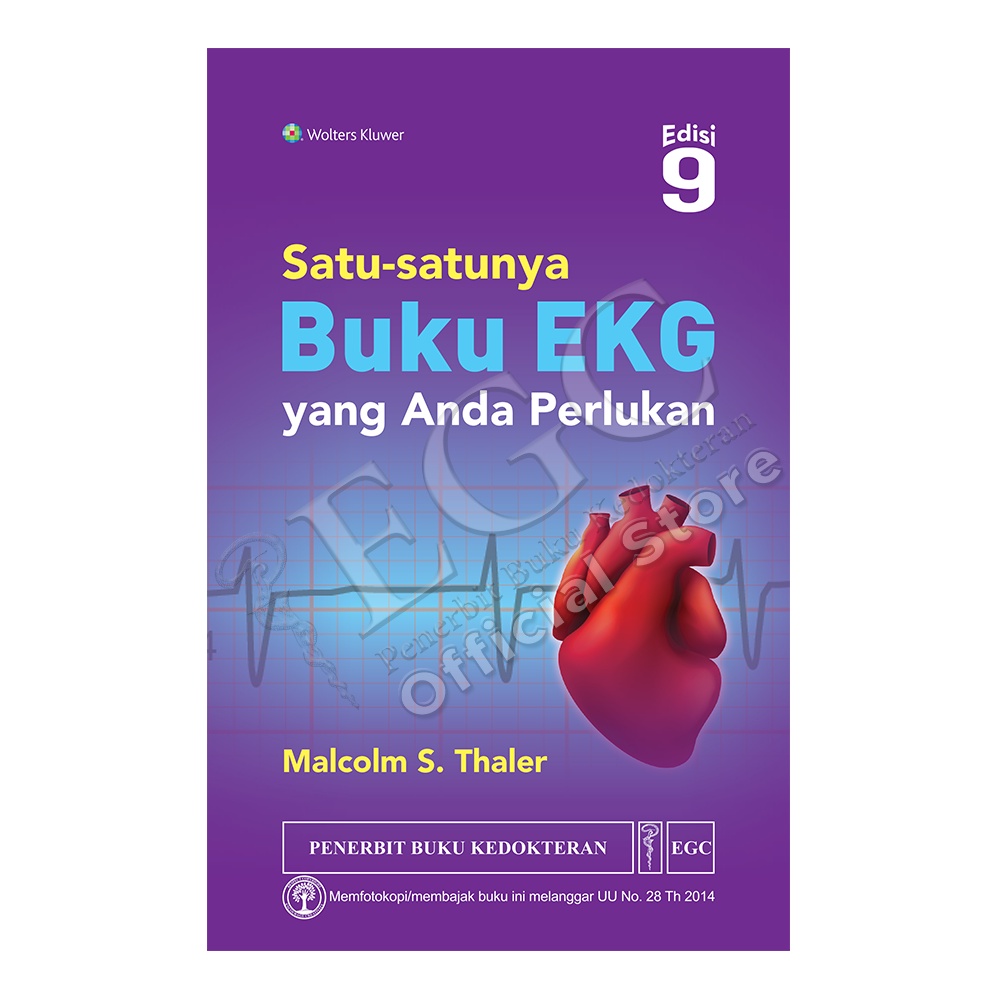 Jual Buku EKG ORIGINAL - Buku Satu-Satunya Buku EKG Yang Anda Perlukan ...