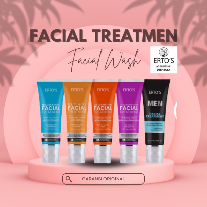 Jual ORI Ertos Facial Treatment New Series astaxanthine niacinamide