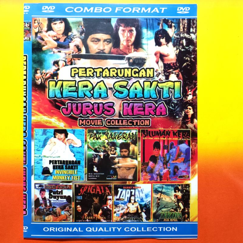 Jual Kaset Film Koleksi Laga Indonesia Jadullawas Siluman Kera Jurus Kera Silat Tebaik 