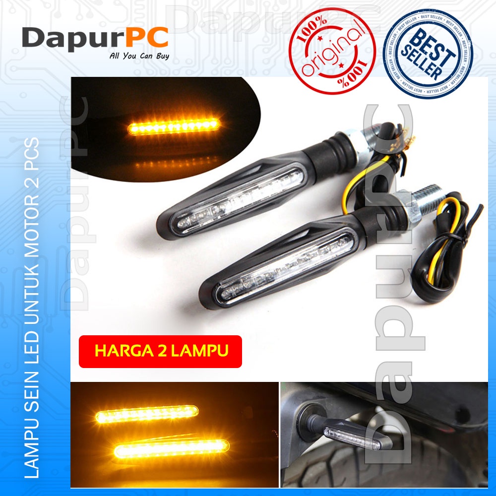 Jual Lampu Sein Led Buat Motor Model Sporty Pcs Shopee Indonesia