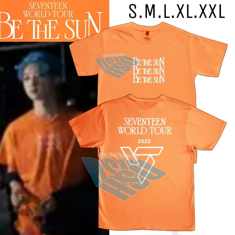 Jual KAOS Korean Seventeen Be The Sun Worn Tour Segitiga VERSI FULL ...