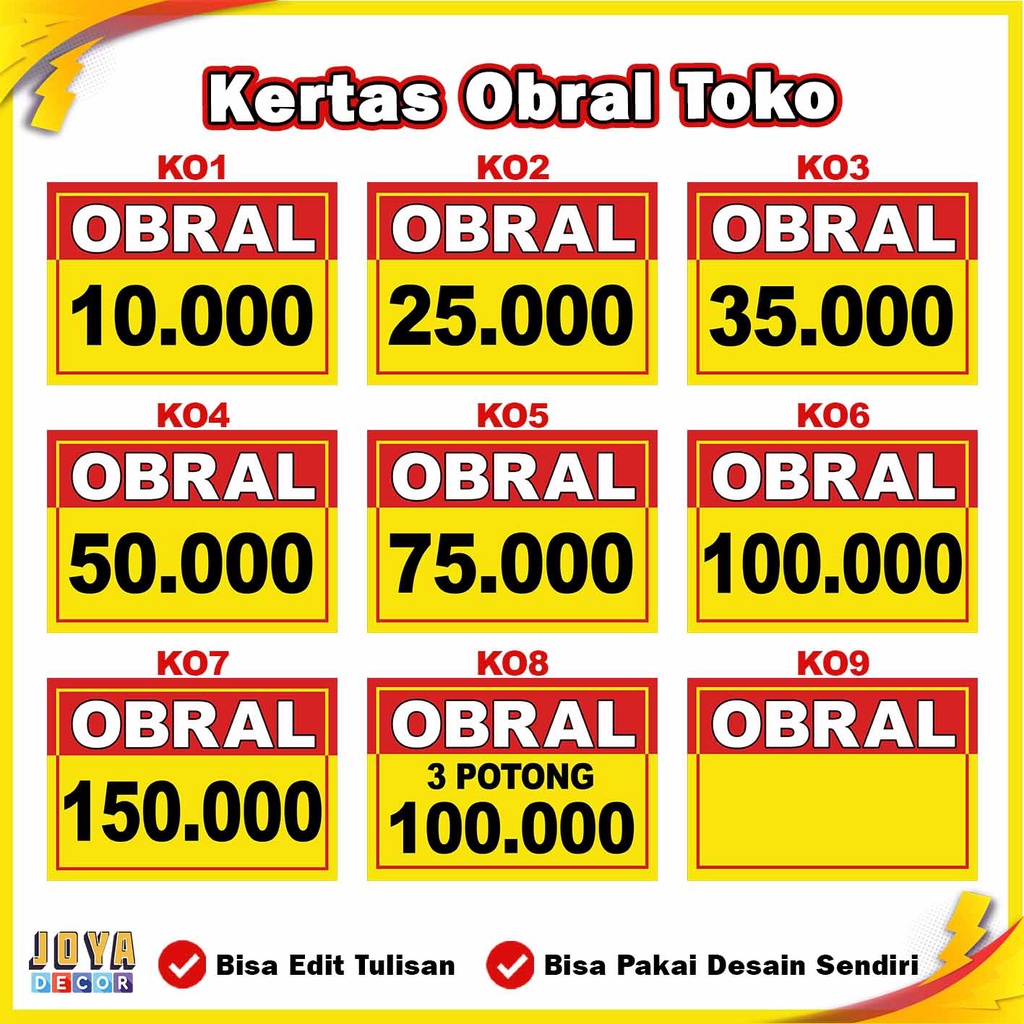 Jual KERTAS OBRAL TOKO LAMINATING atau LAMINASI PILIH DI VARIASI ...