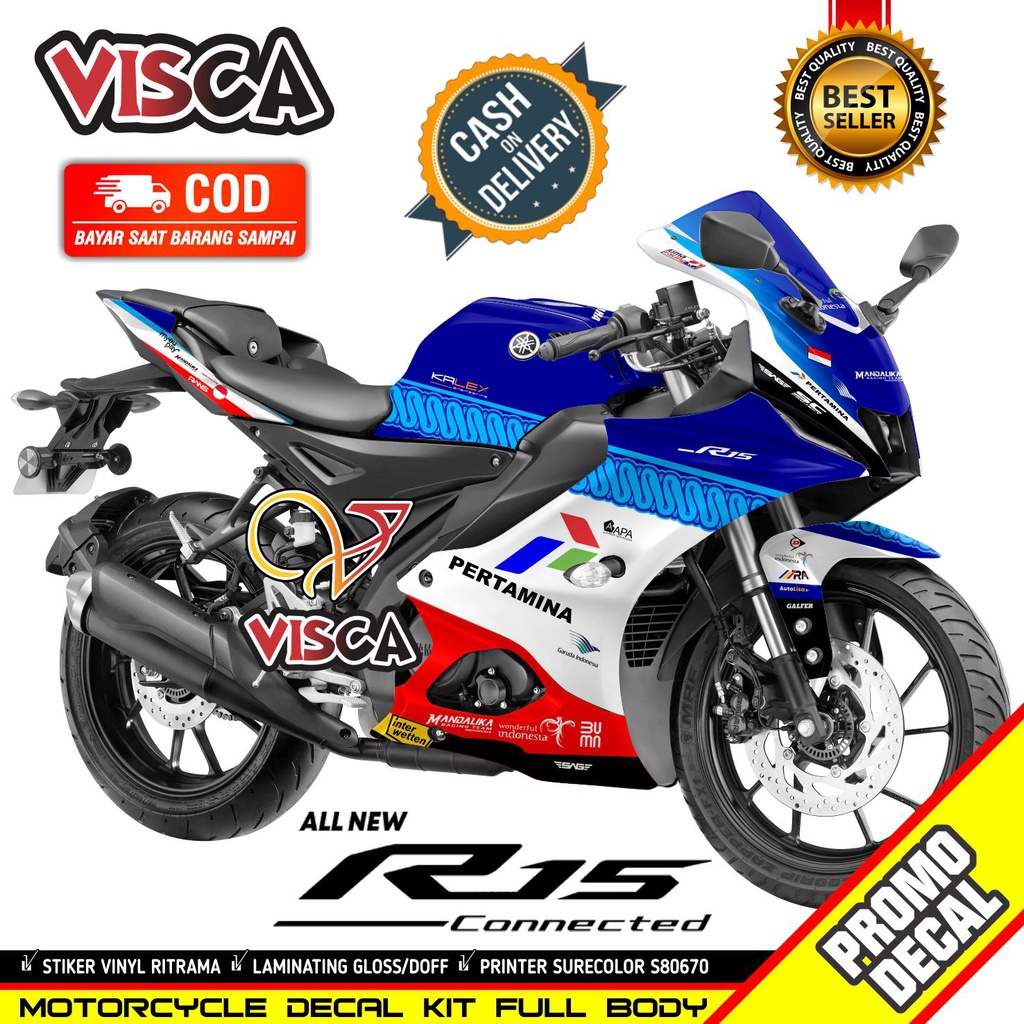 Jual Decal R15 V4 Full Body Stiker R15 V4 Full Body Dekal R15 V4 ...
