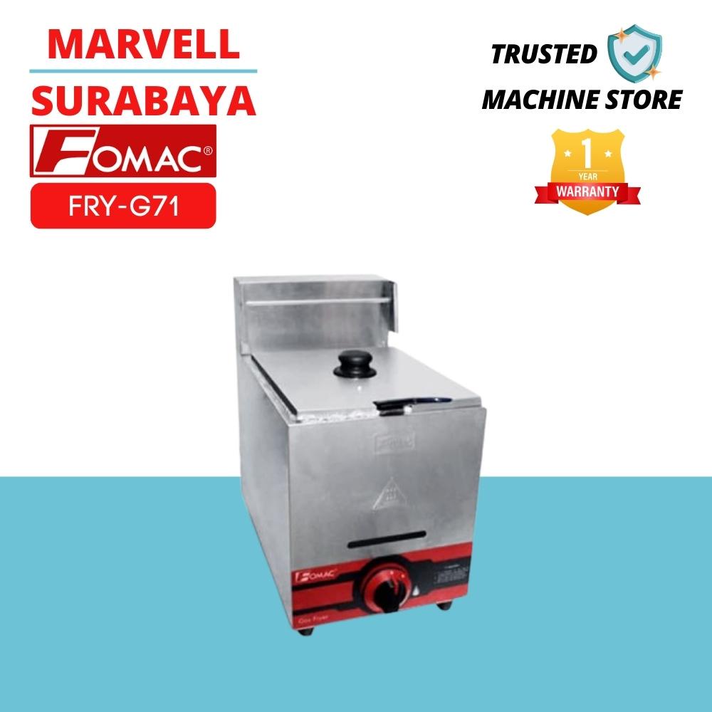 Jual DEEP FRYER GAS FOMAC FRY G71 PENGGORENGAN AYAM FRIED CHICKEN KENTANG Shopee Indonesia