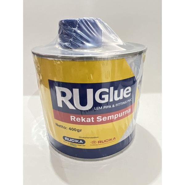 Jual Ru Glue Lem Pipa Pvc / LEM PVC RUCIKA | Shopee Indonesia