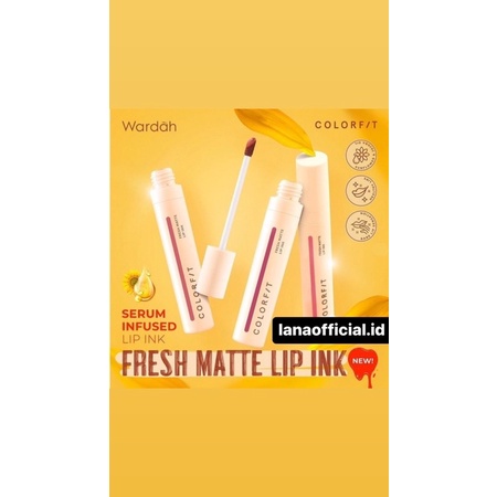 Jual Wardah Colorfit Fresh Matte Lip Ink | Shopee Indonesia
