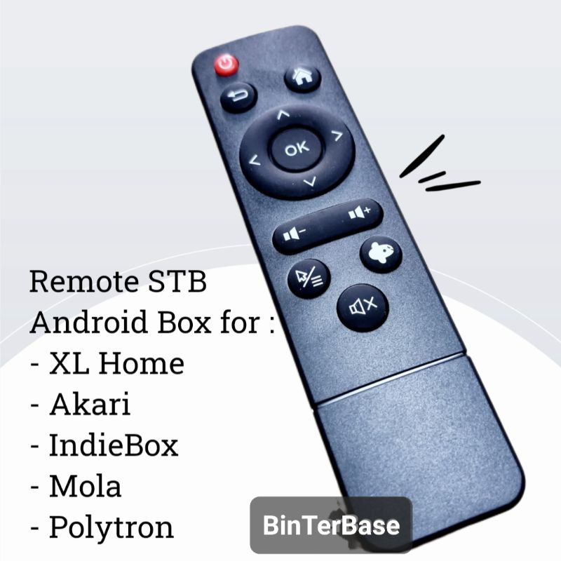 Jual Remote Remot Stb For Xl Home Akari Polytron Indibox Mola Set Top Box Android Tv Original