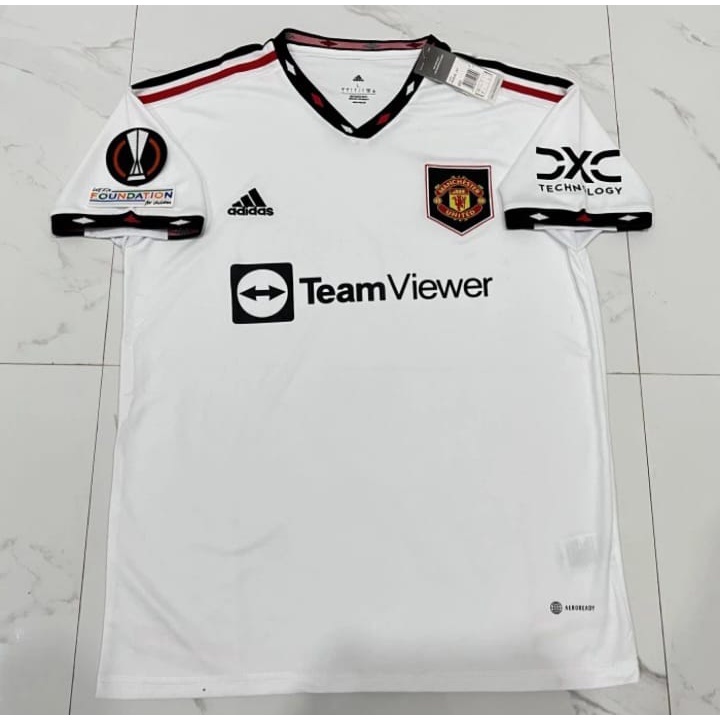 Jual Jersey Baju Bola Manchester United Away Full Patch Uel