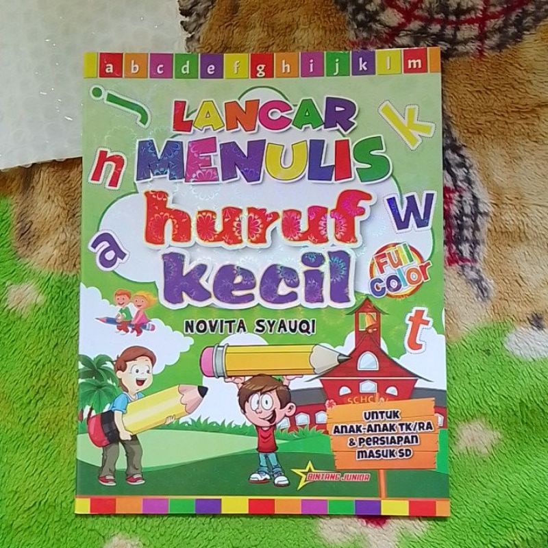 Jual ORIGINAL BUKU LANCAR MENULIS HURUF KECIL UNTUK PAUD & TK FULL ...