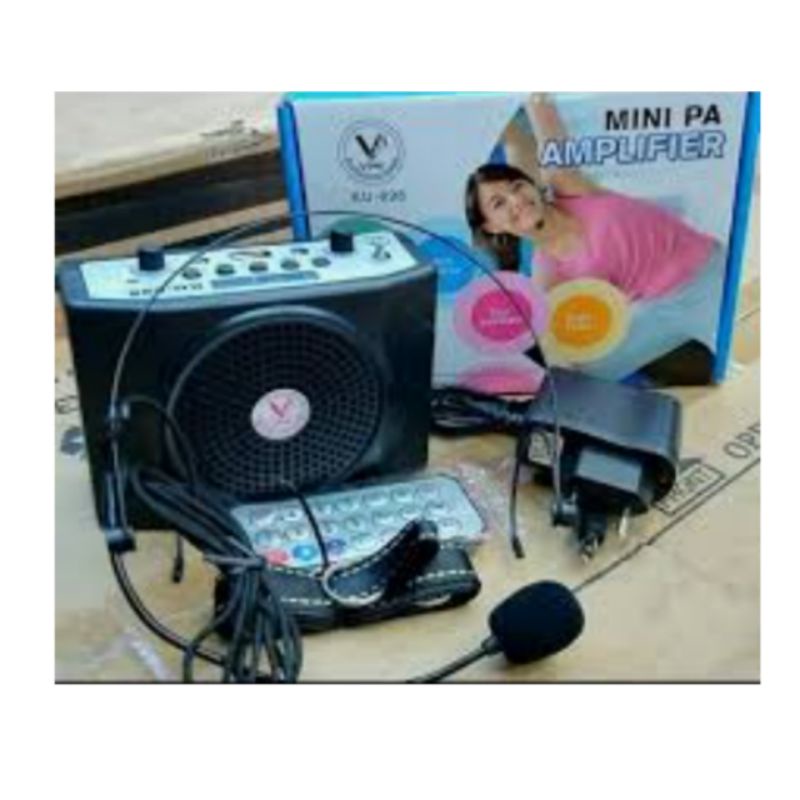 Jual Mini Pa Amplifier Vpk Ku Speaker Pinggang Waistband Vpk Ku Shopee Indonesia