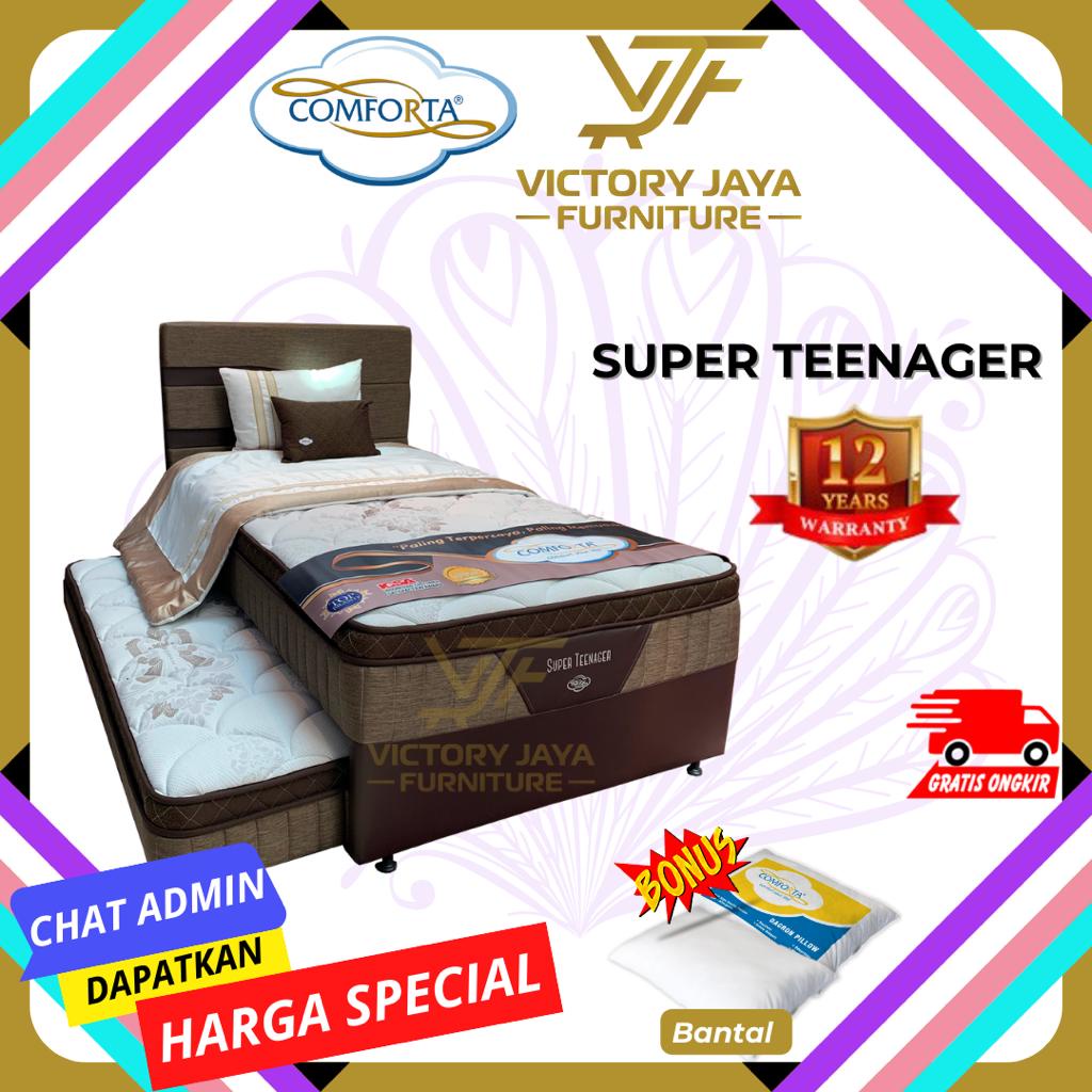 Jual Bed Sorong Comforta 2 In 1 Super Teenager (Full Set) | Shopee ...