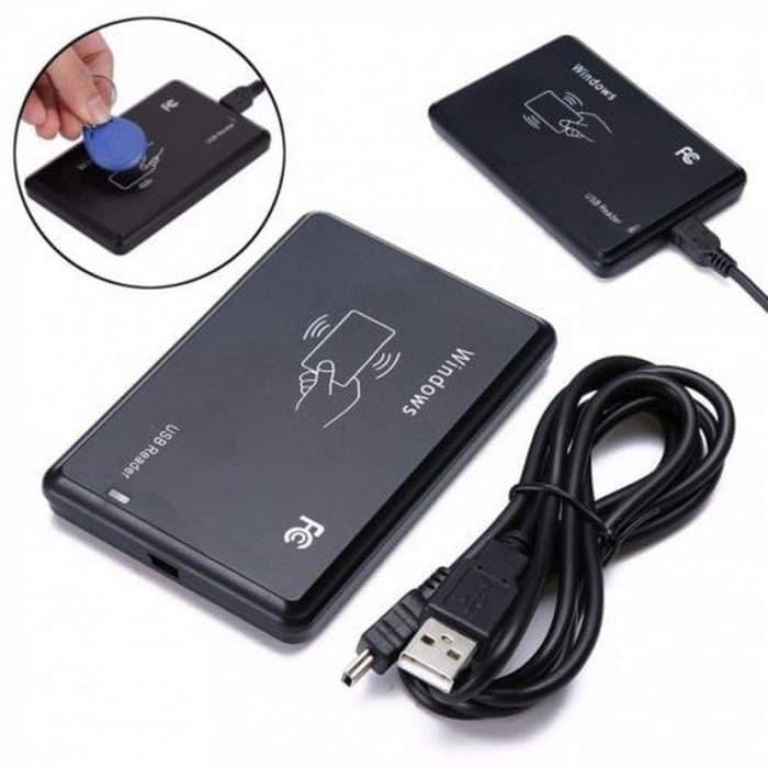 Jual RFID USB READER 13.56MHZ Mifare IC Card 13,56 13.56 MHZ PLUG N ...